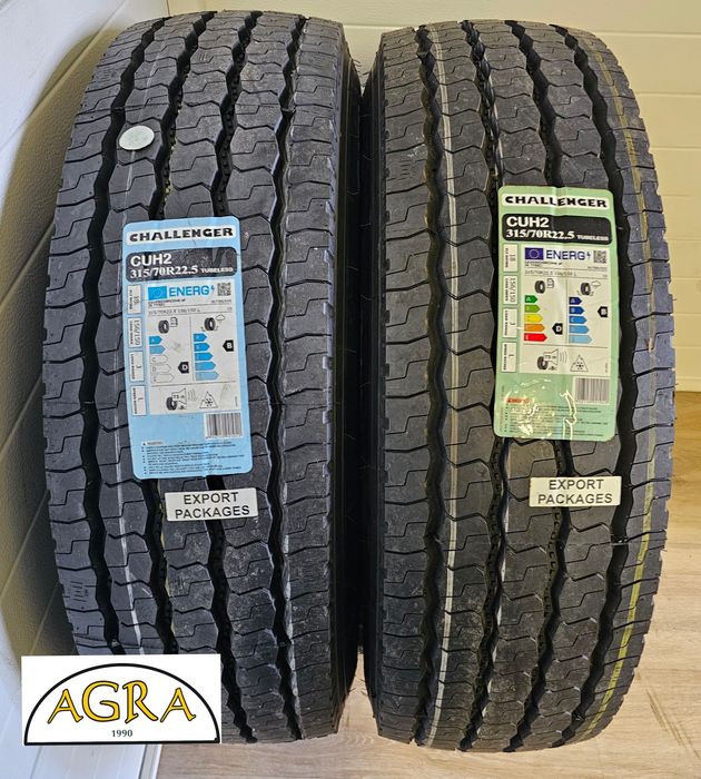 315/70R22.5 (890netto) CHALLENGER opona NOWA przód prowadząca