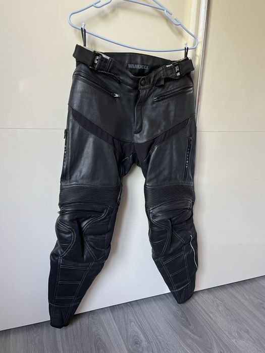 Шкіряні мотоштани Vanucci розмір 48
