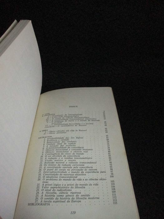 Livro Husserl Biblioteca Básica de Filosofia