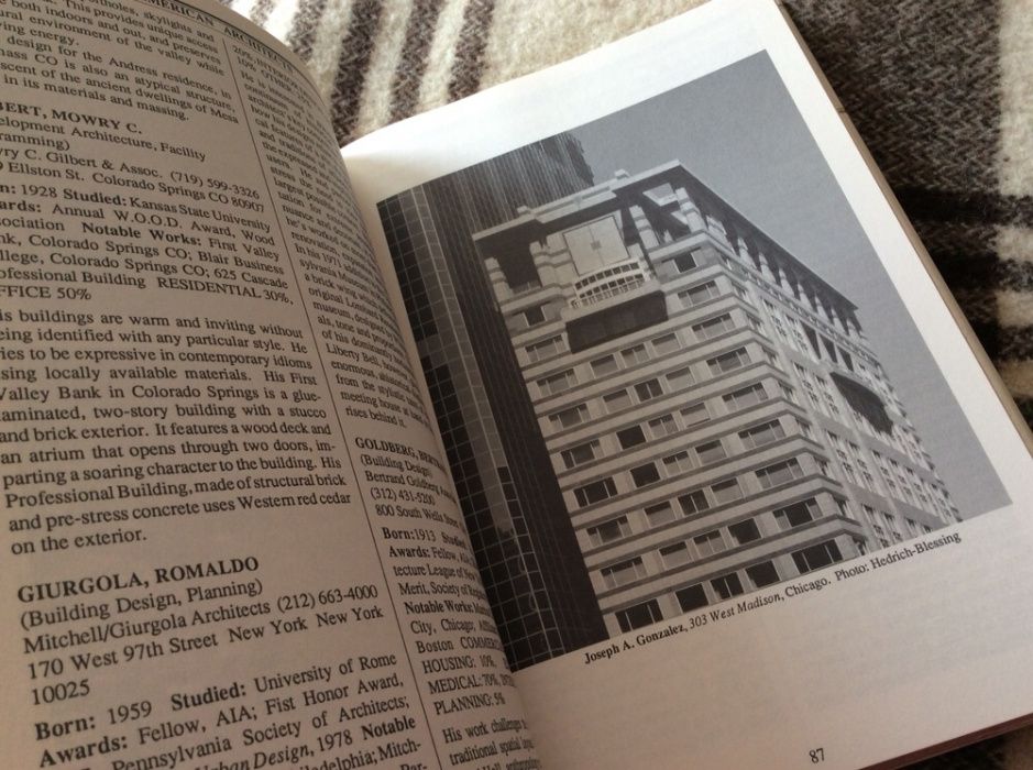 Livro sobre Arquitectura Americana