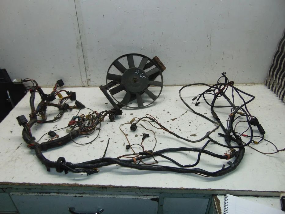 Renault 4F cablagem tablier/Termoventilador