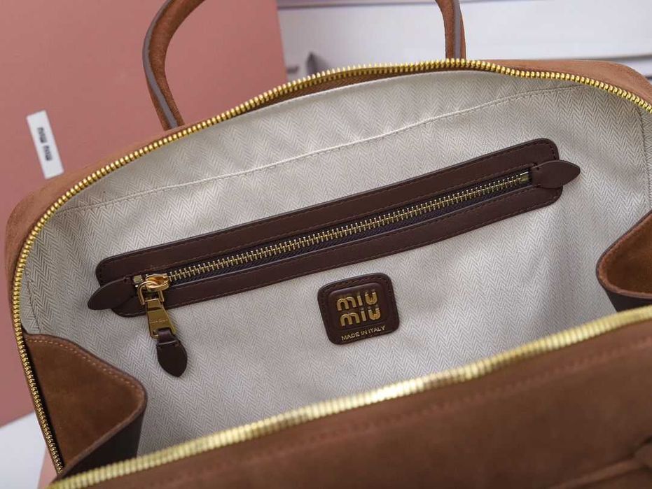 Torebka"miu" skora zamszowa