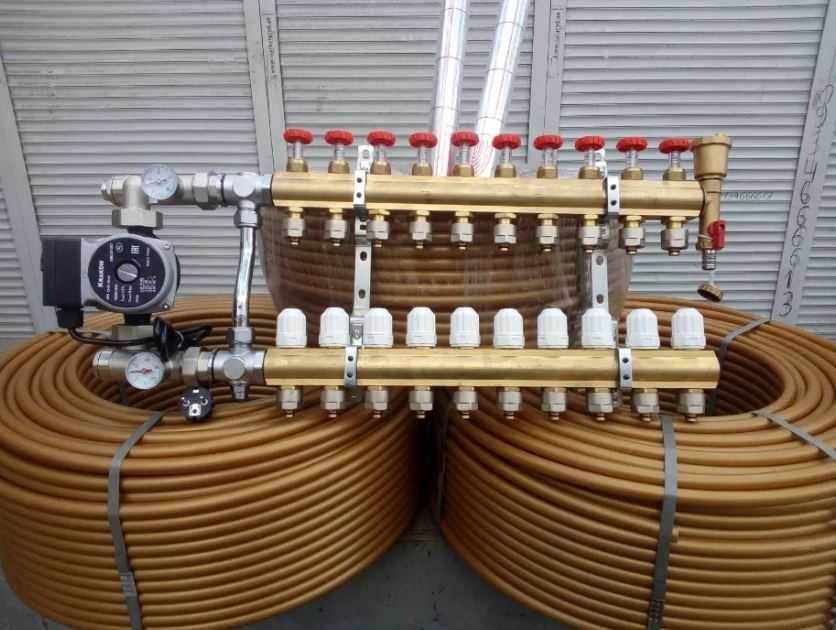 Акція! Труба для теплої підлоги Труба для теплого пола Коллекторы