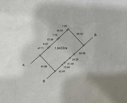 Продаж ділянки 164 сотки - ОСГ. Електрика - 1км. Біля річки. ID:758
