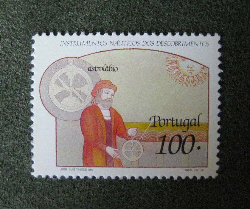 Série nº 2074/77 – Instrumentos Náuticos dos Descobrimentos (1º grupo)