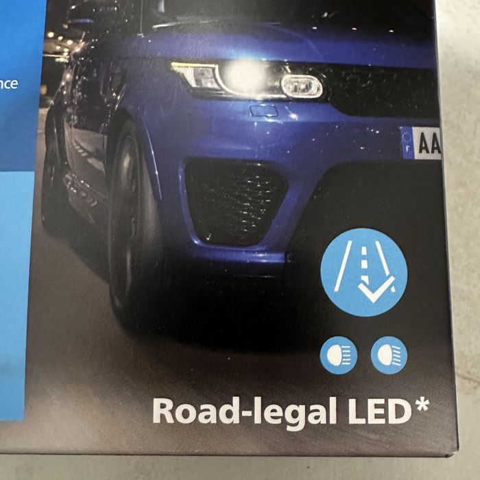 Żarówki LED H7 Philips Ultinon Pro6000 BOOST! Nowe. Komplet 2 sztuki.