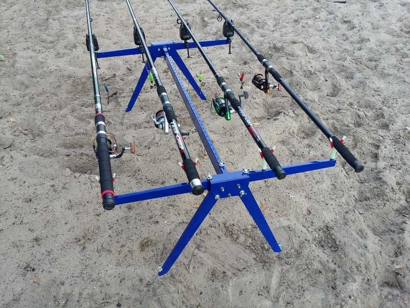 Карповий Род Под 4 вудилища, подарунок рибалці, Rod Pod Україна, відео