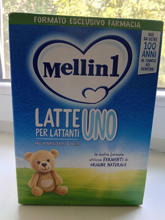 молочна суміш Mellin 1 Latte Uno, призначено для немовлят від народження до 6 місяців