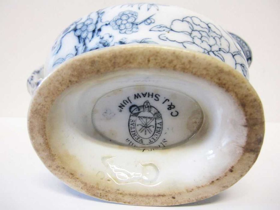 antiga molheira em porcelana Stone China C&J Shaw Junior