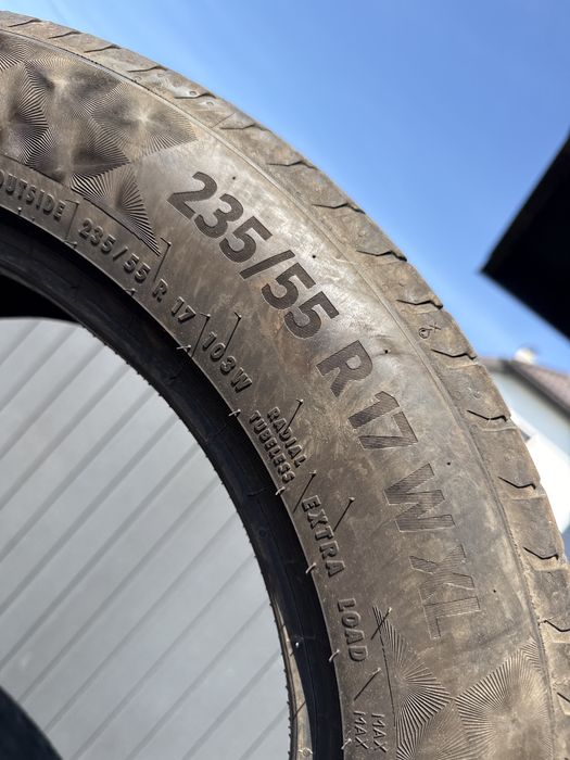 Шини резина 235/55/17 r17 Continental комплект літні