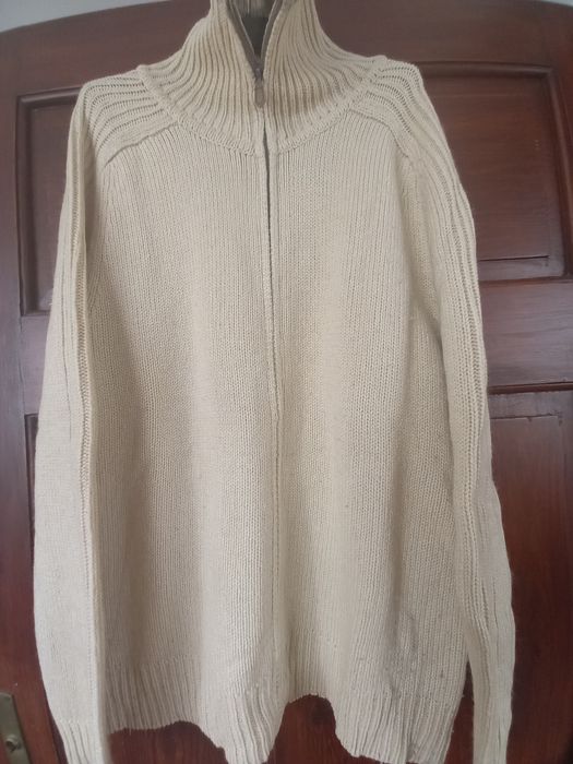 Sweter męski z zamkiem