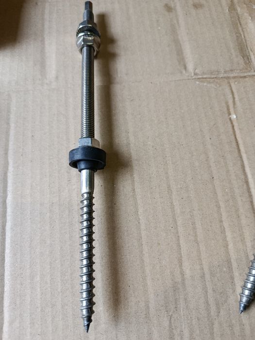 Śruba dwugwint m10x250