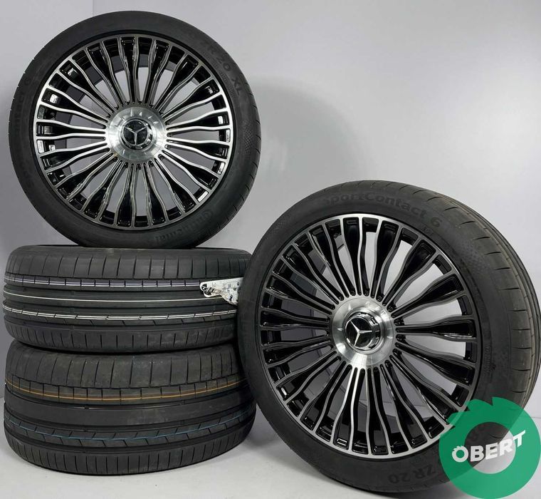 Летний комплект диски + шины Continental R20 на Mercedes S W222 W223