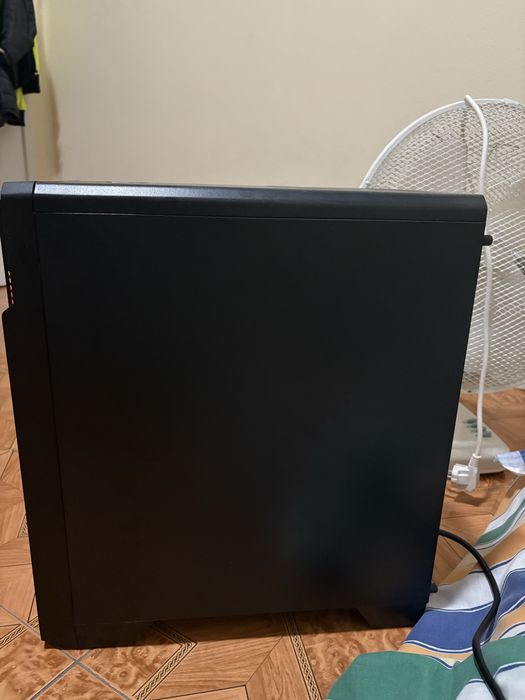 Caixa ATX AeroCool Ore Saturn FRGB Tempered Glass Preta
