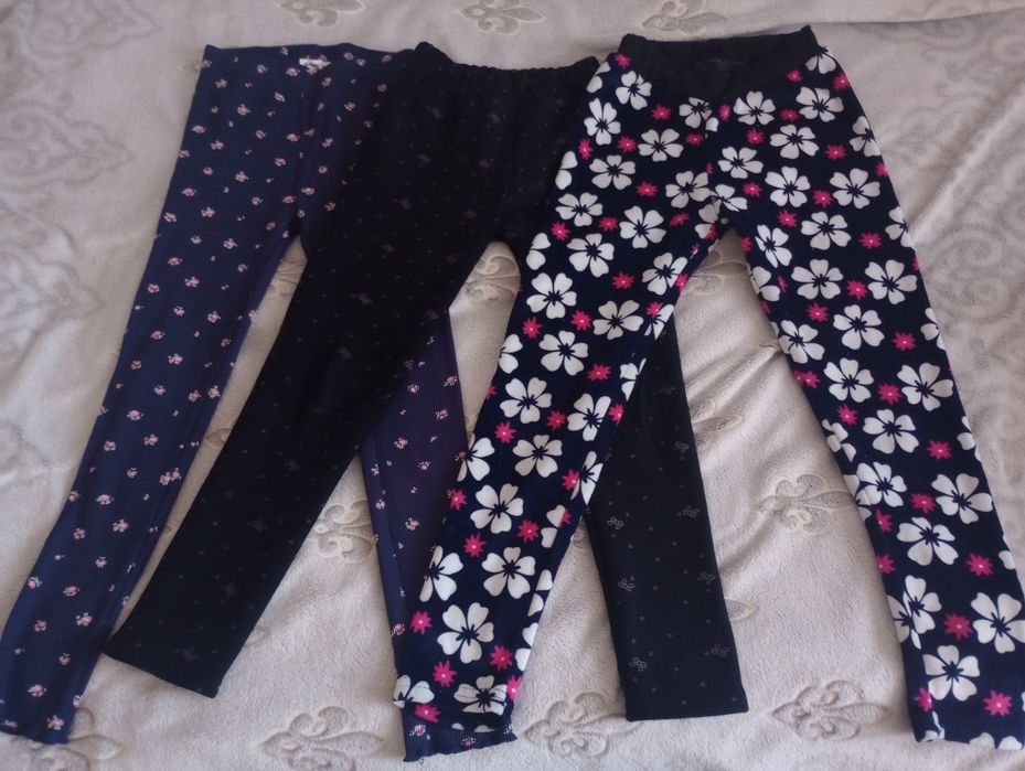 Śliczne spodnie/getry ocieplane