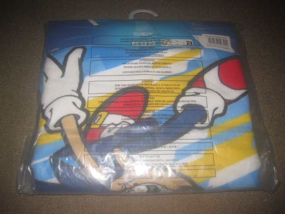 Poncho do “Sonic” Novo e Embalado!
