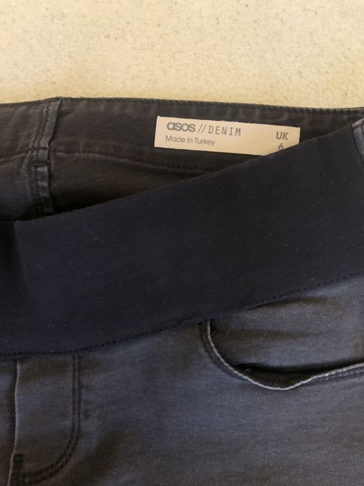 Джинсы для беременных asos р.6 (хs)