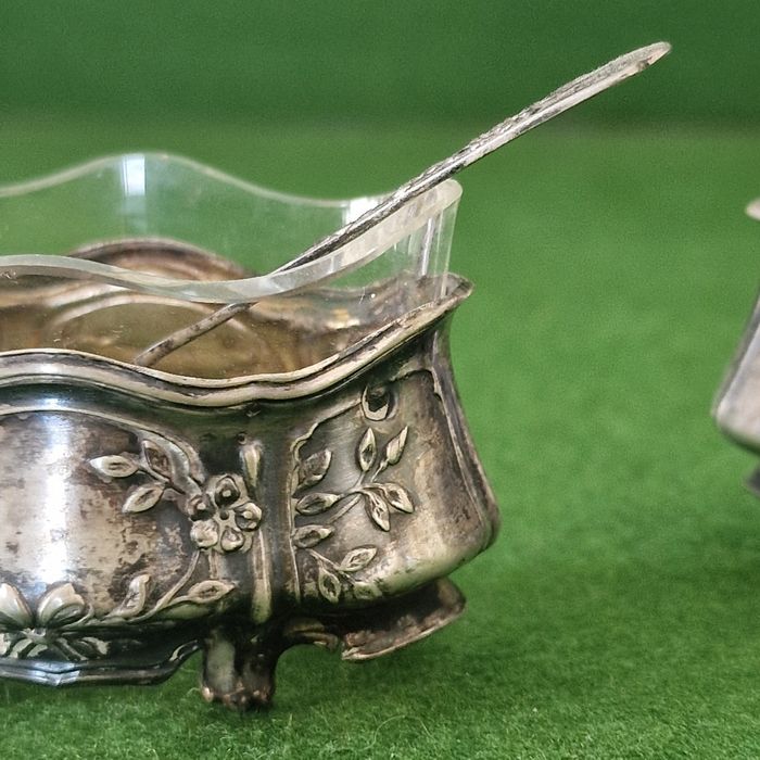 Saleiro em prata francesa