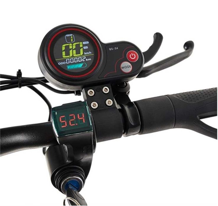 Trotinete Elétrica ECOXTREM Tauros X2 Preto-Vermelho 2000W