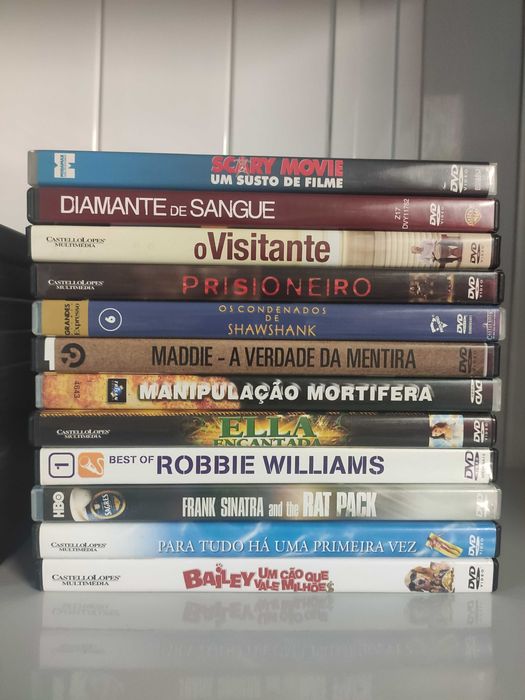Conjunto de vários DVD's - confira a lista!