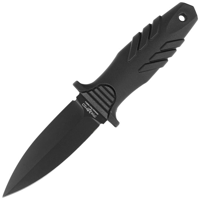 Nóż Fox FKMD Tactical Elementum Dagger S/E Black PP/TPE, Black Idroglider N690Co (FX-647)