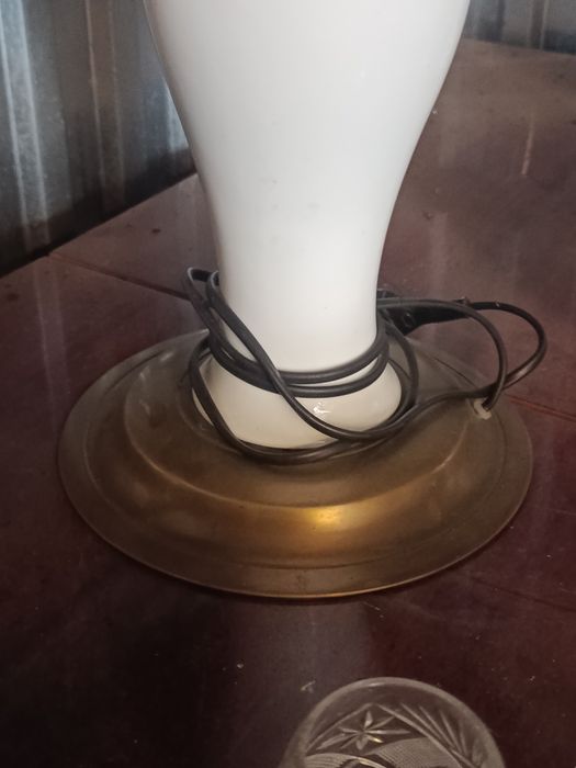 Lampa witrażowa - TIFFANI - porcelana - 60 cm- super stan