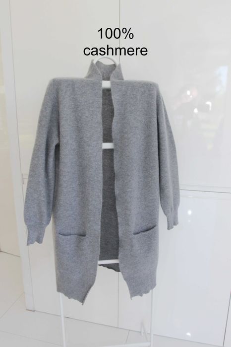 100%kaszmir bez wad M/L