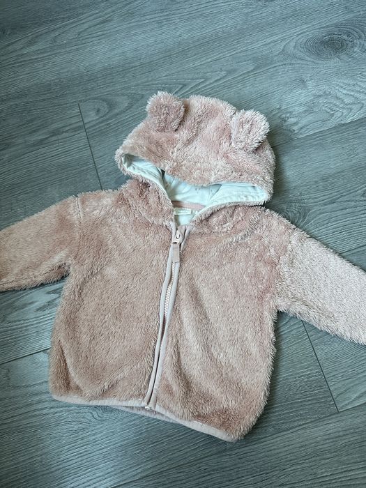Весняна плюшева куртка next 74 розмір