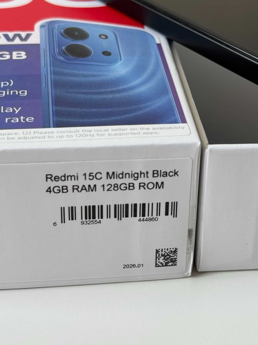 Новий Xiaomi Redmi 15C 4+2/128