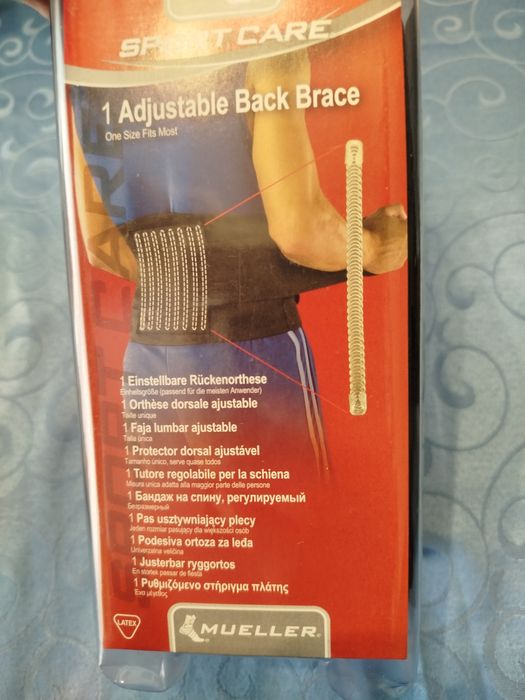 Corretor lombar novo sem uso