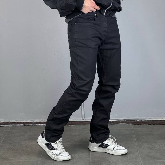 G Star Raw 3301 Straight Jeans джинси штаны джинсы штани брюки деним одяг одежда классические вощені прямые ваксованые ж стар рав плотные вакс 628