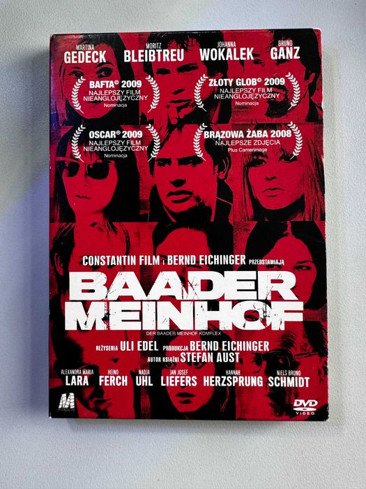 BAADER MEINHOF film na DVD - reżyseria Uli Edel