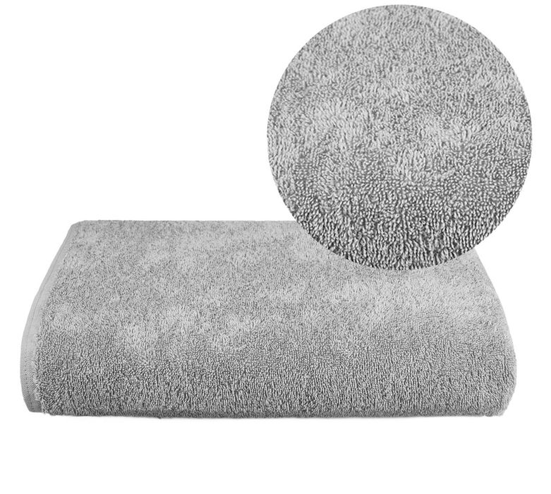 Ręcznik SPA szary 30x50 do rąk i twarzy 450g