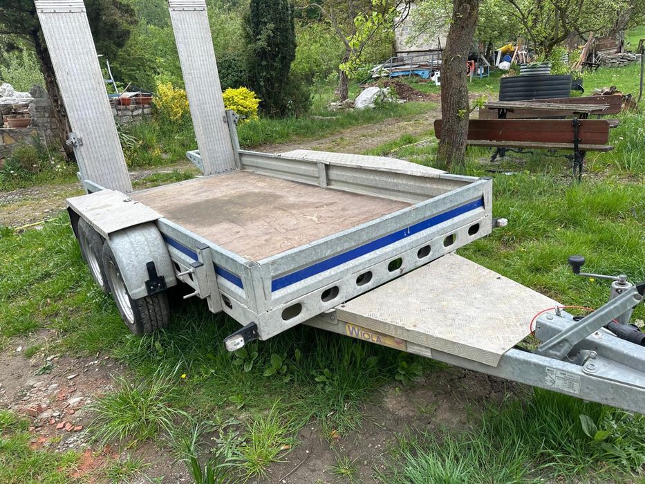 Przyczepka pod minikoparke 3000dmc Wiola 2022r Przyczepa