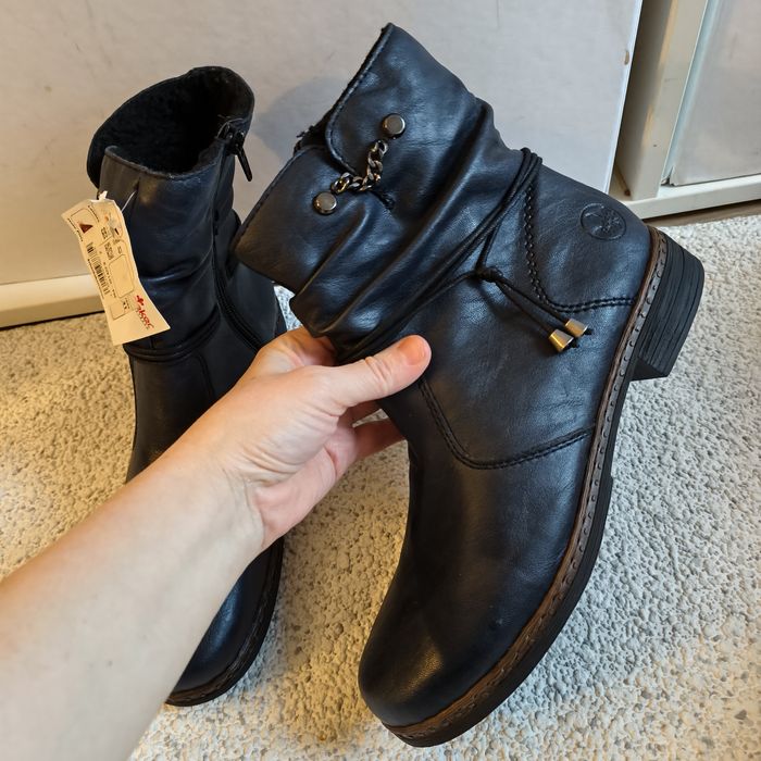 Buty damskie ocieplane Rieker