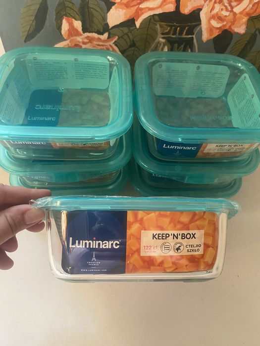 Контейнер для іжі скляний Люмінарк