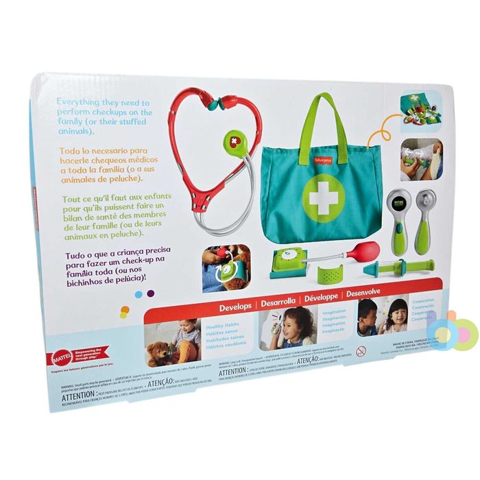Ігровий набір лікаря Fisher-Price Preschool Pretend Play Medical Kit!