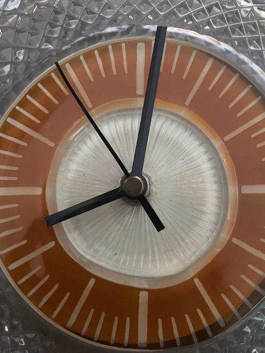 Zegar kryształowy julia, unikat rarytas