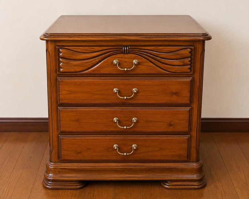 Conjunto completo de quarto em madeira – excelente estado