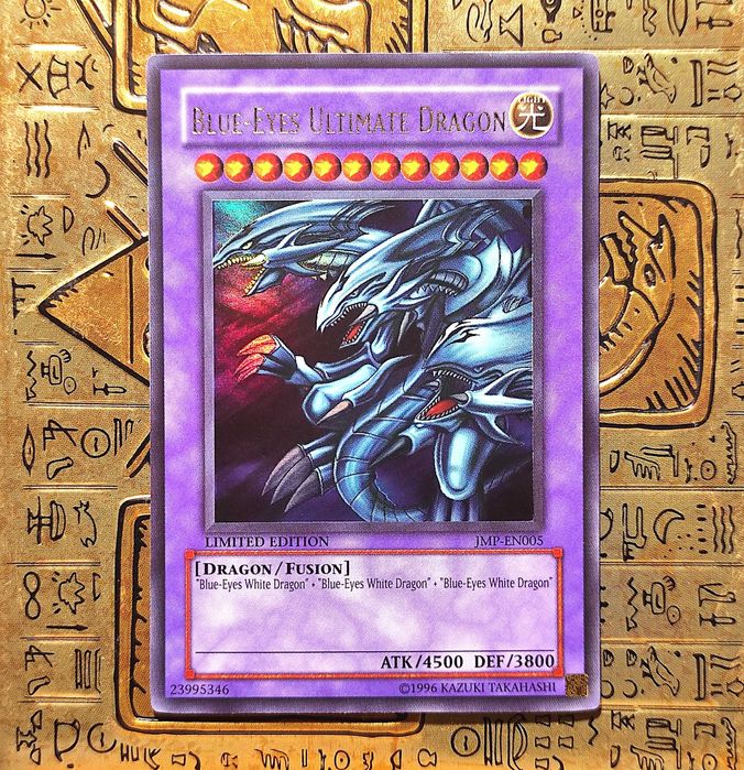 Blue-Eyes Ultimate Dragon - Edição Limitada Yugioh