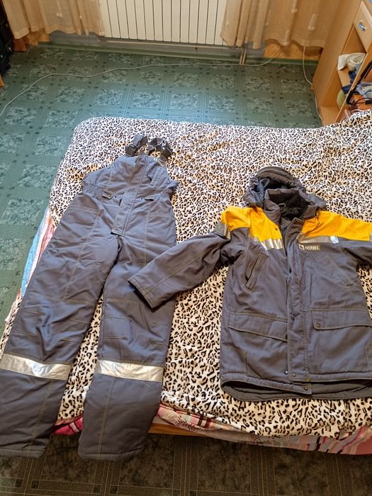 Костюм зимний тёплый рабочий спецодежда