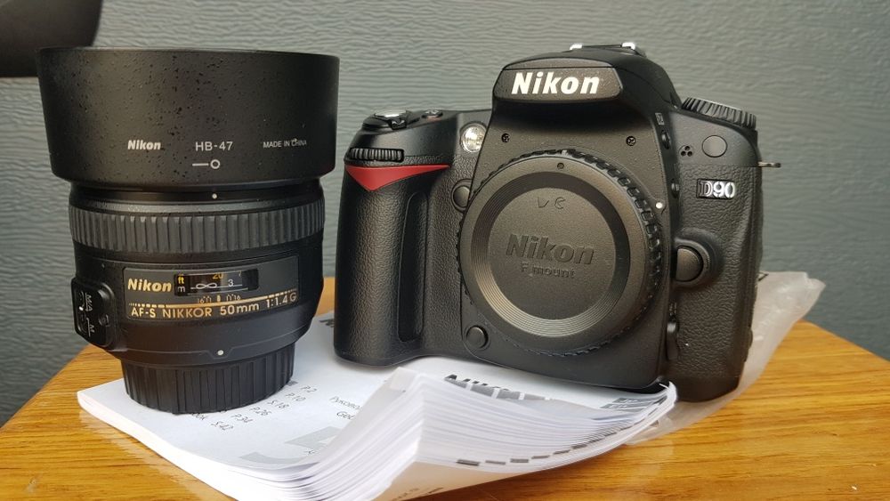 Шикарний Nikon D90  8k.+50 1.4G