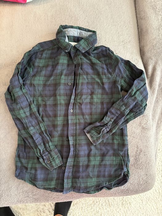 Koszula flanelowa h&m 146 w krate