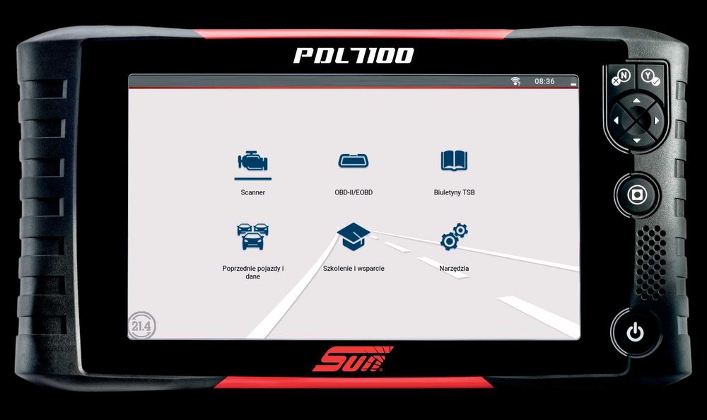 Tester diagnostyczny SUN PDL PDL 7100™ Inteligentna Diagnostyka