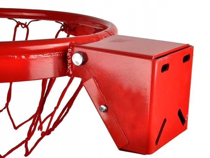 Kosz do koszykówki | Tablica 120x90 | Obręcz uchylna Regulowany maszt