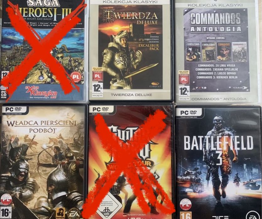 Gry na PC: Battlefield 3, Władca Pieścieni i inne