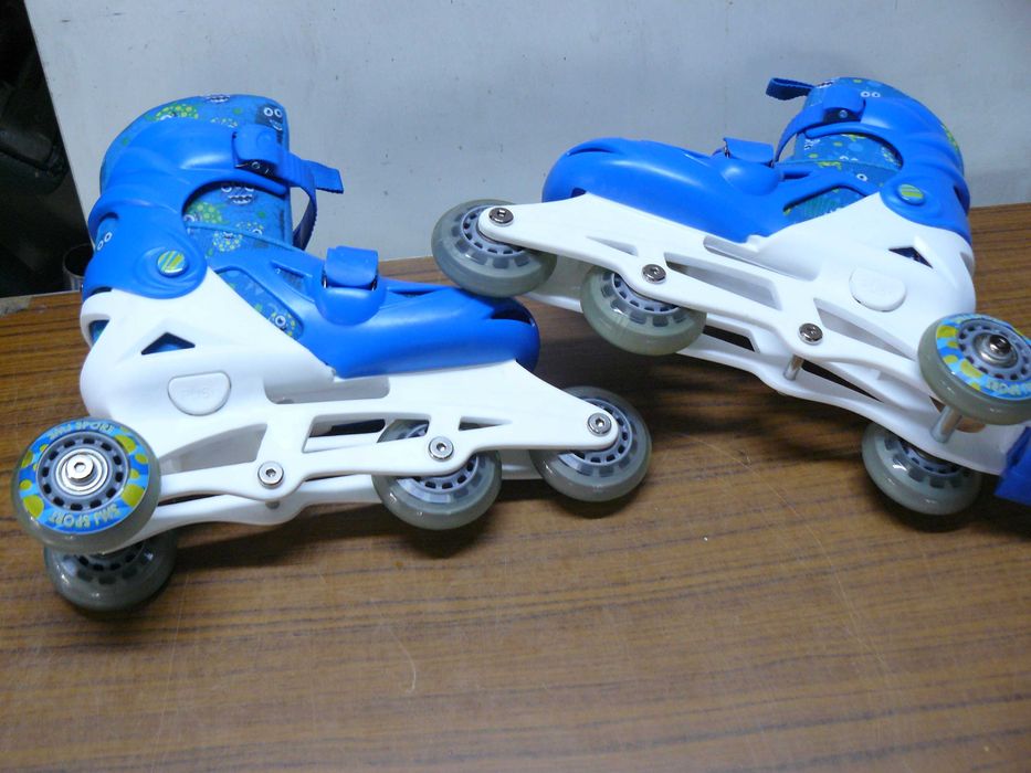 Wrotki i Rolki dla dziecka roz 32 - 35 ( 23 cm wkładka ) regul. rozmia