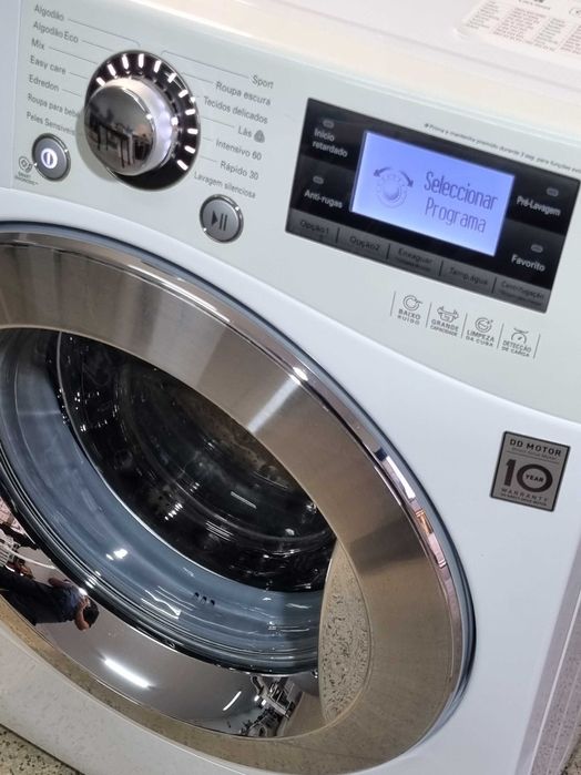 Máquina de Lavar Roupa LG 12 Kg com 1400 RPM – Tecnologias Avançadas e Como Nova