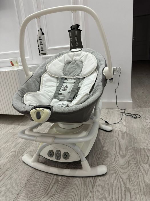Huśtawka i Bujaczek elektryczny  dla niemowląt JOIE SANSA 2 W 1