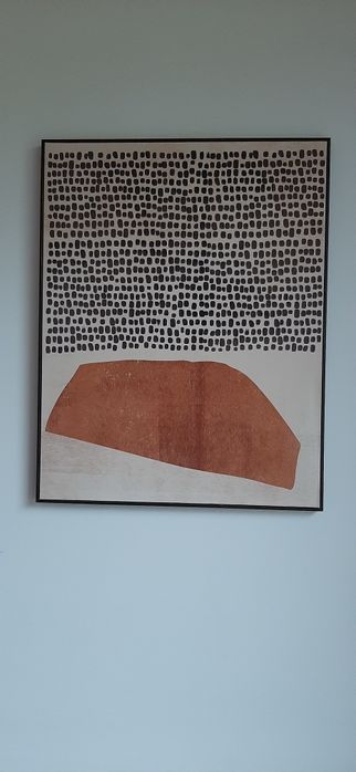 Obraz grafika w ramie dekoracja ścienna